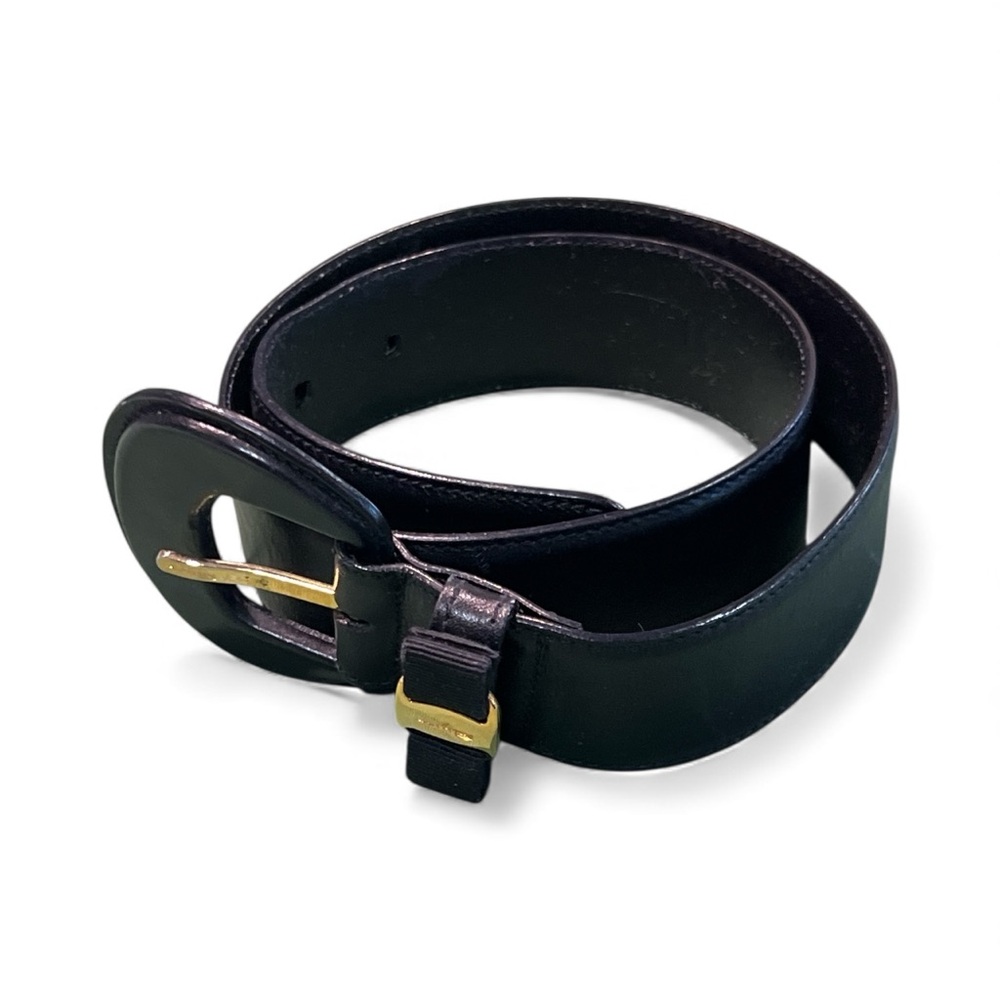 Salvatore Ferragammo  Black Leather Women’s Belt